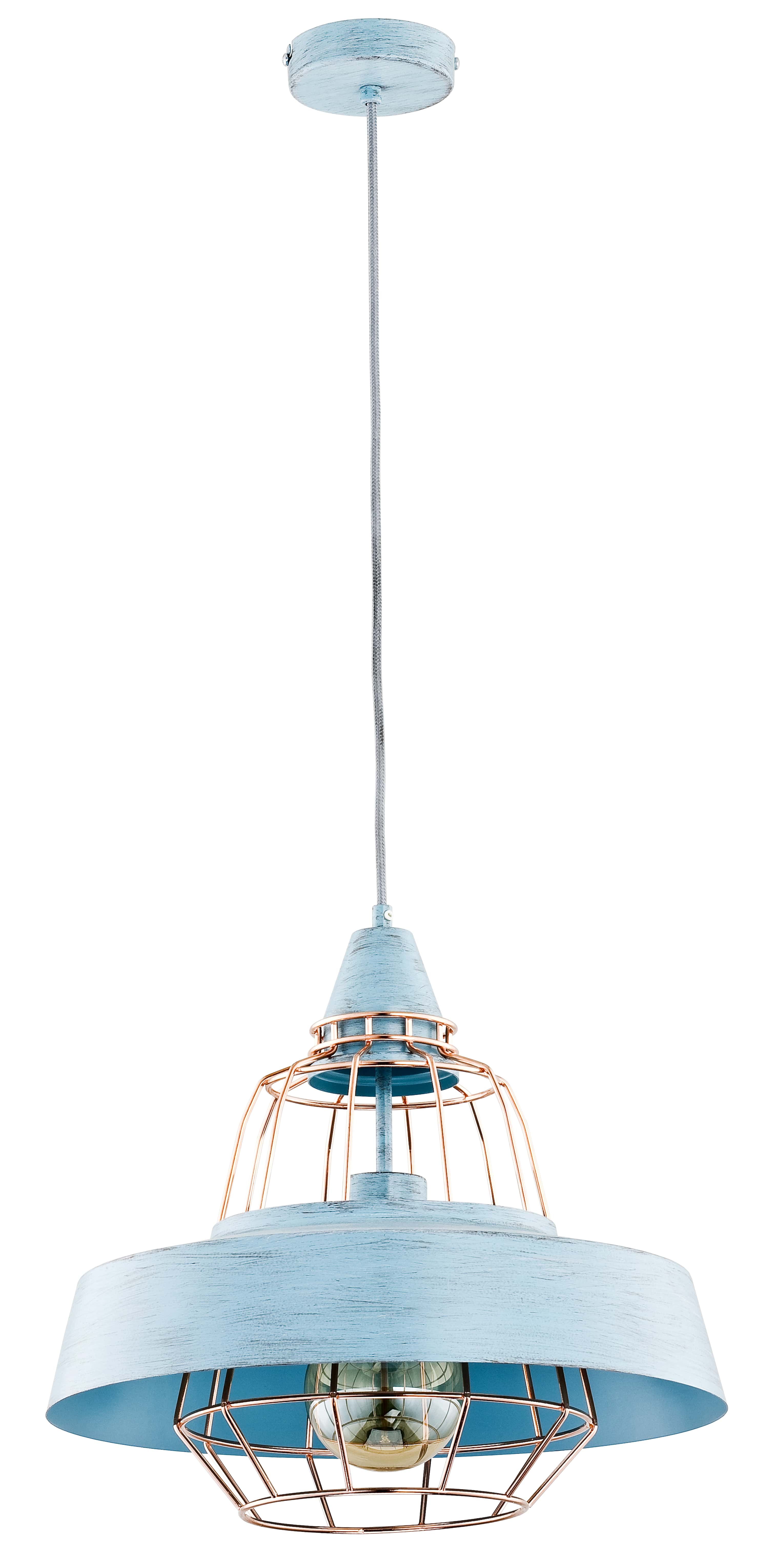 Lustra tip pendul, Albastru, 60 W, 1 x E27 • Tamaris