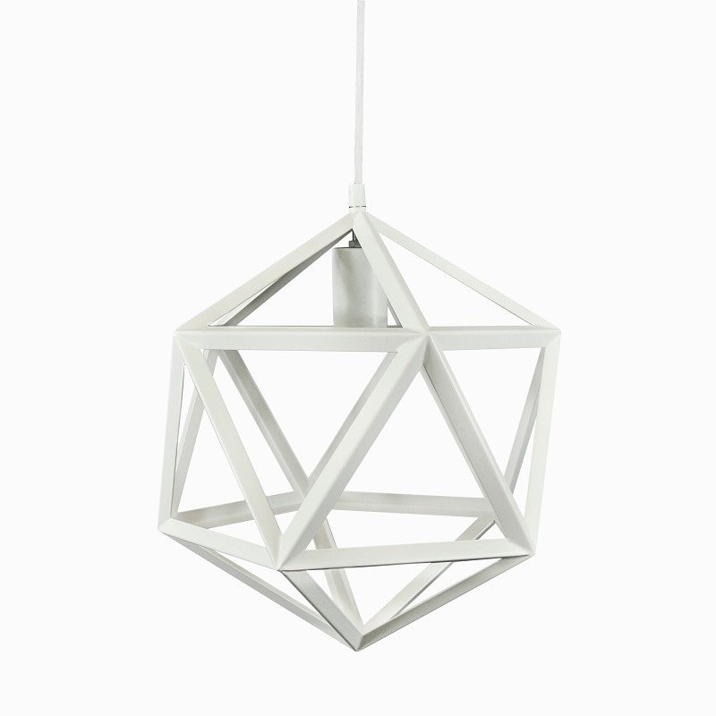 Lustra tip pendul, Alb, 60 W, 1 x E27  Denmark