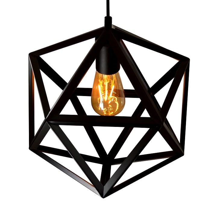 Lustra tip pendul, Negru, 60 W, 1 x E27  Denmark