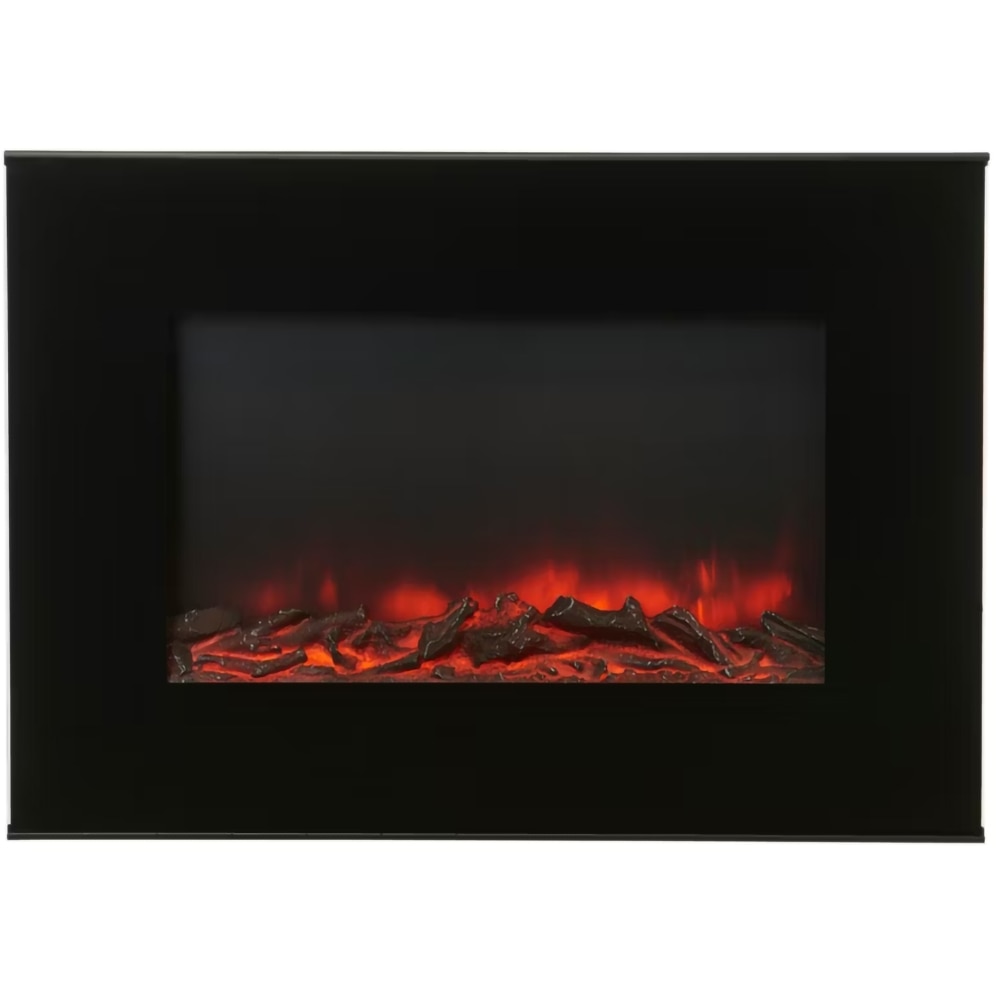 Semineu electric LDBL2000A-DD4CR, 1900W, Telecomanda, negru