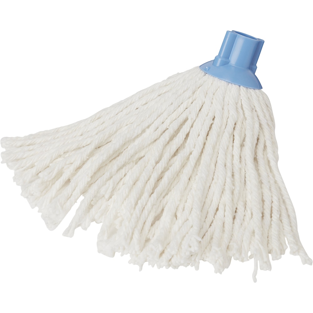 Rezerva pentru mop ELEPHANT, 5.5 x 12 cm, bumbac si polipropilena, alb