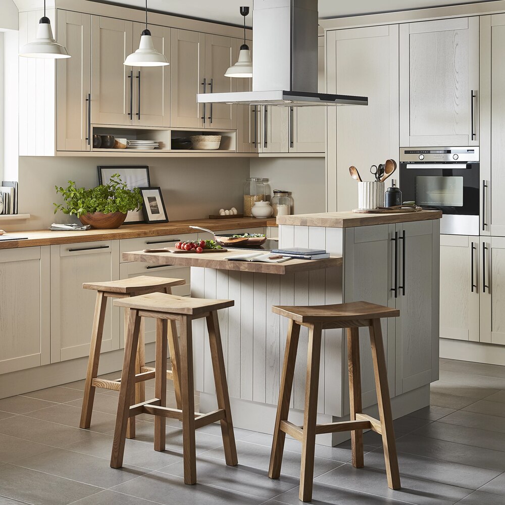 Front usa GOODHOME Verbena, MDF, 24.7 x 71.5 x 2 cm, Bej