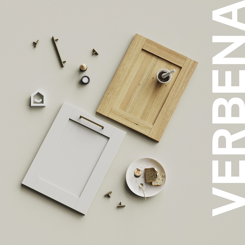 Front usa GOODHOME Verbena, MDF, 39.7 x 71.5 x 2 cm, bej