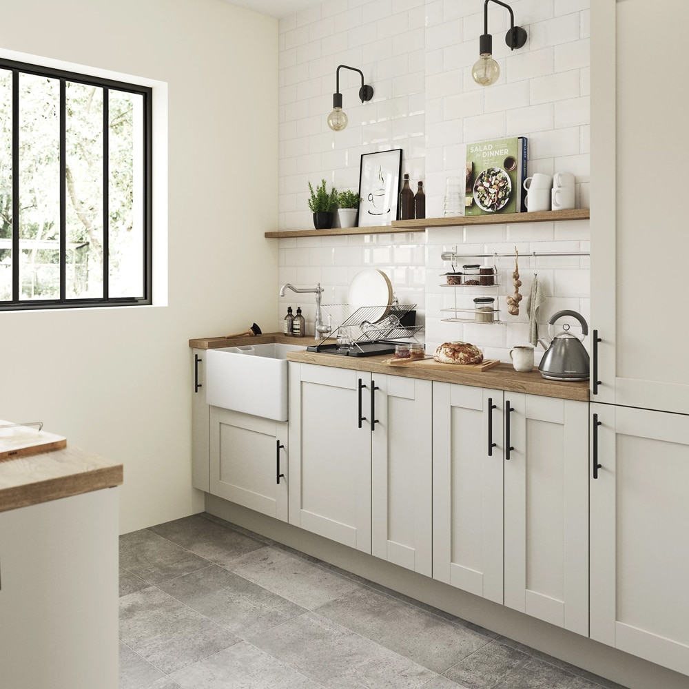 Front usa GOODHOME Verbena, MDF, 49.7 x 71.5 x 2 cm, bej