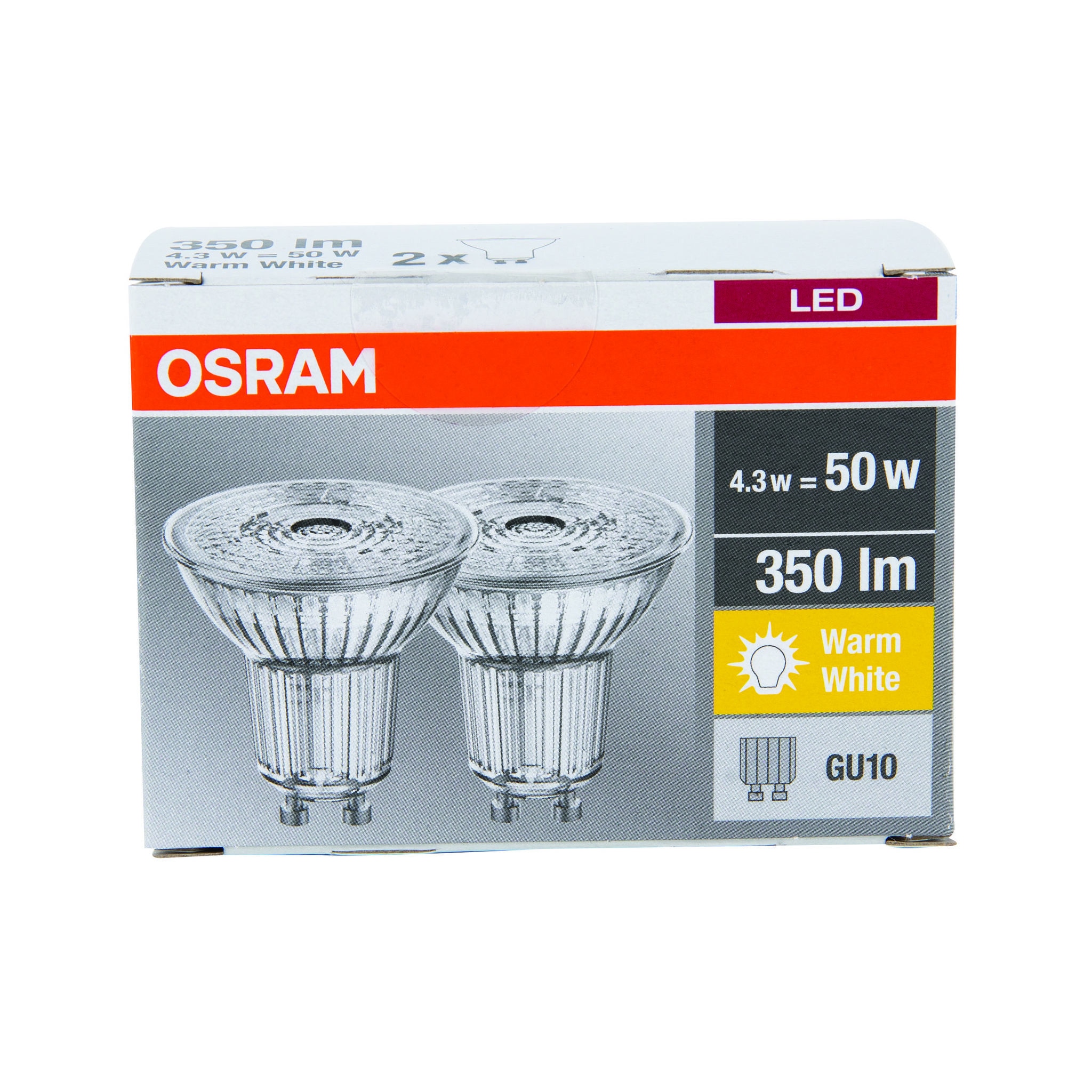 Led Base Par16 4.3W 827 Gu10