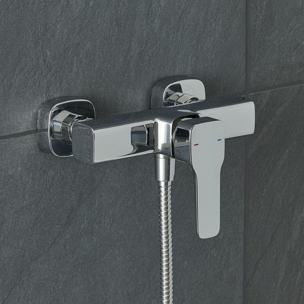 Baterie dus GOODHOME Testa, metal, argintiu