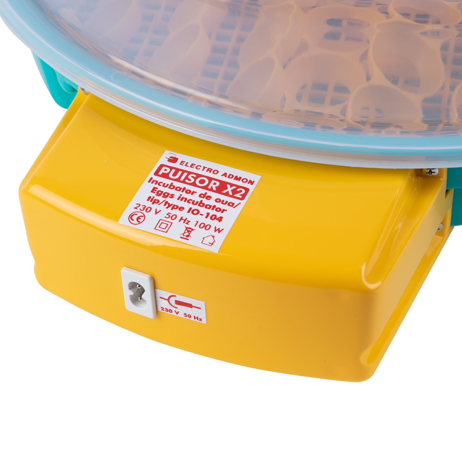 Incubator Puisor, 51 de oua, cu ventilator