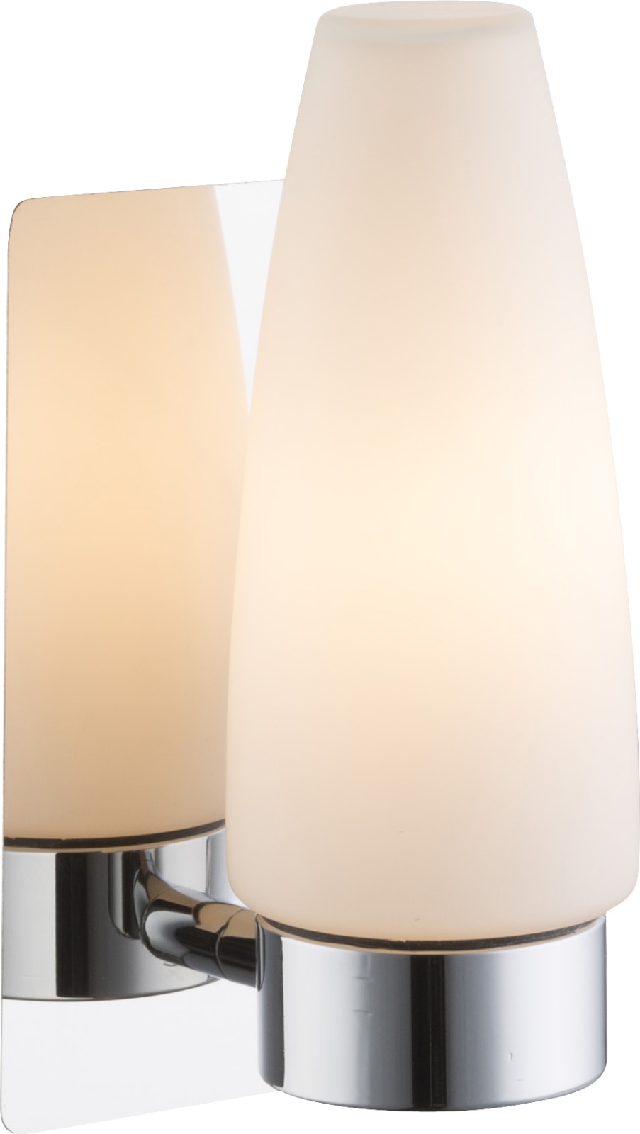 Aplica incandescent, argintie, 1 bec, E14, 25 W • Globo Lighting