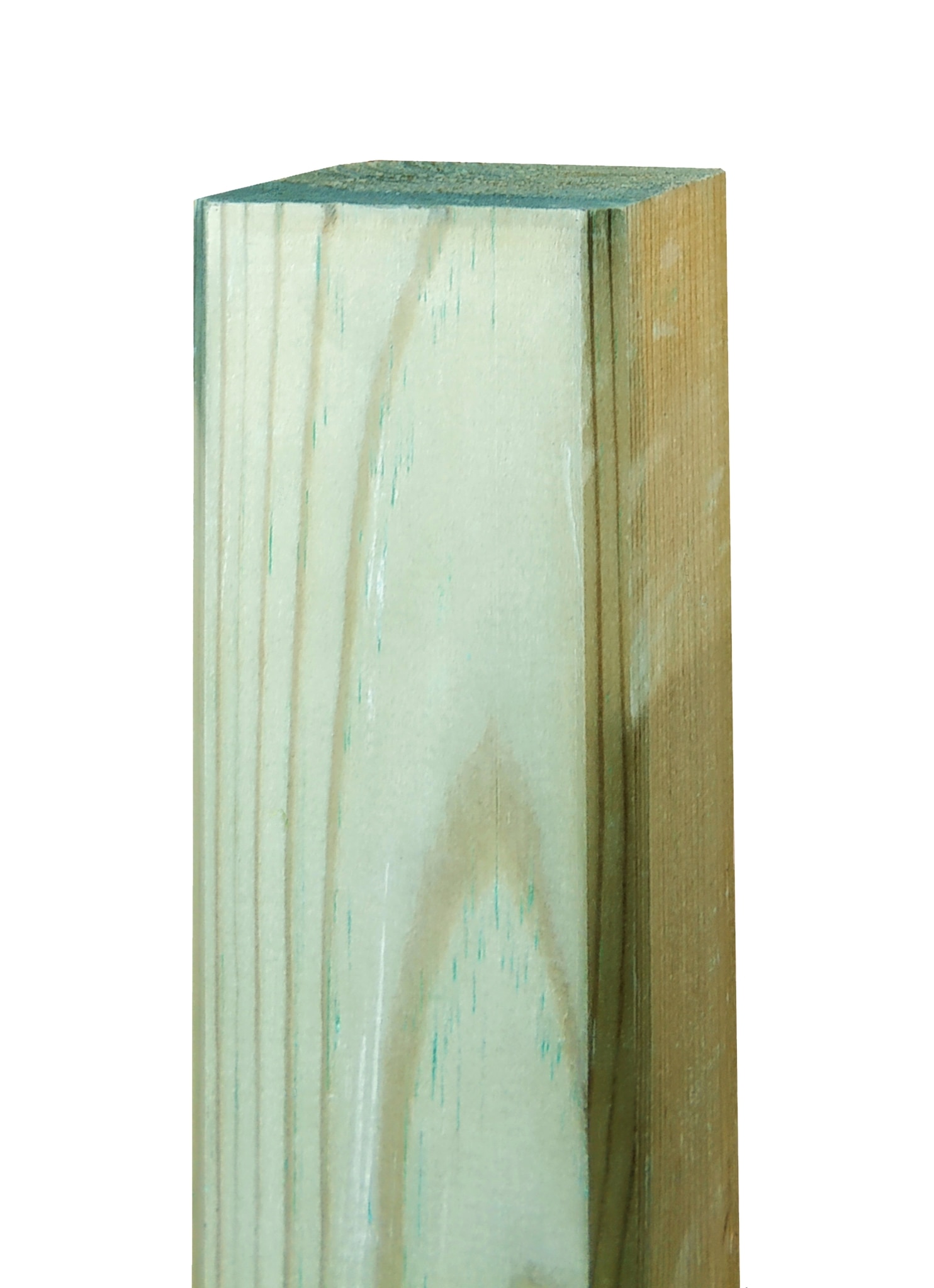 Stalp din lemn gard, 7 x 7 x 100 mm, verde