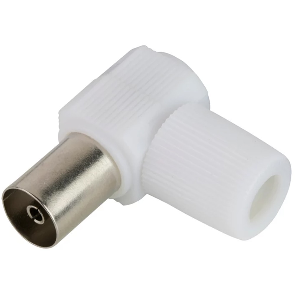 Mufa antena Coaxial Stecher BLYSS, alb