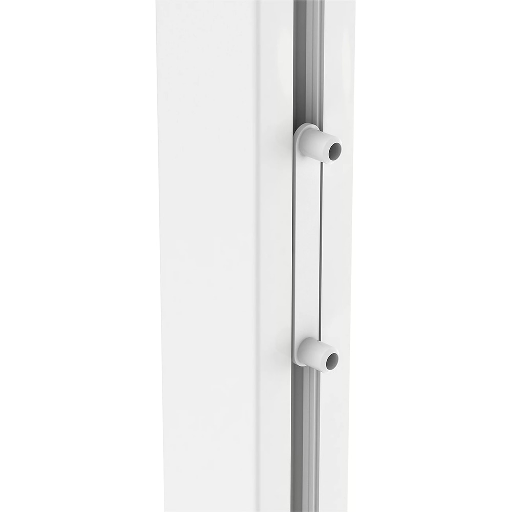 Set clipsuri prindere GOODHOME Alara, 2 x 10 x 15 cm, plastic, alb, 12 buc