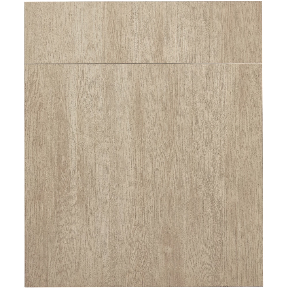 Front usa si sertar GOODHOME Chia, PAL, 59.7 x 71.5 x 1.8 cm, Stejar