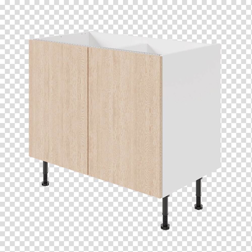 Front usa GOODHOME Chia, PAL, 49.7 x 71.5 x 1.8 cm, stejar mat