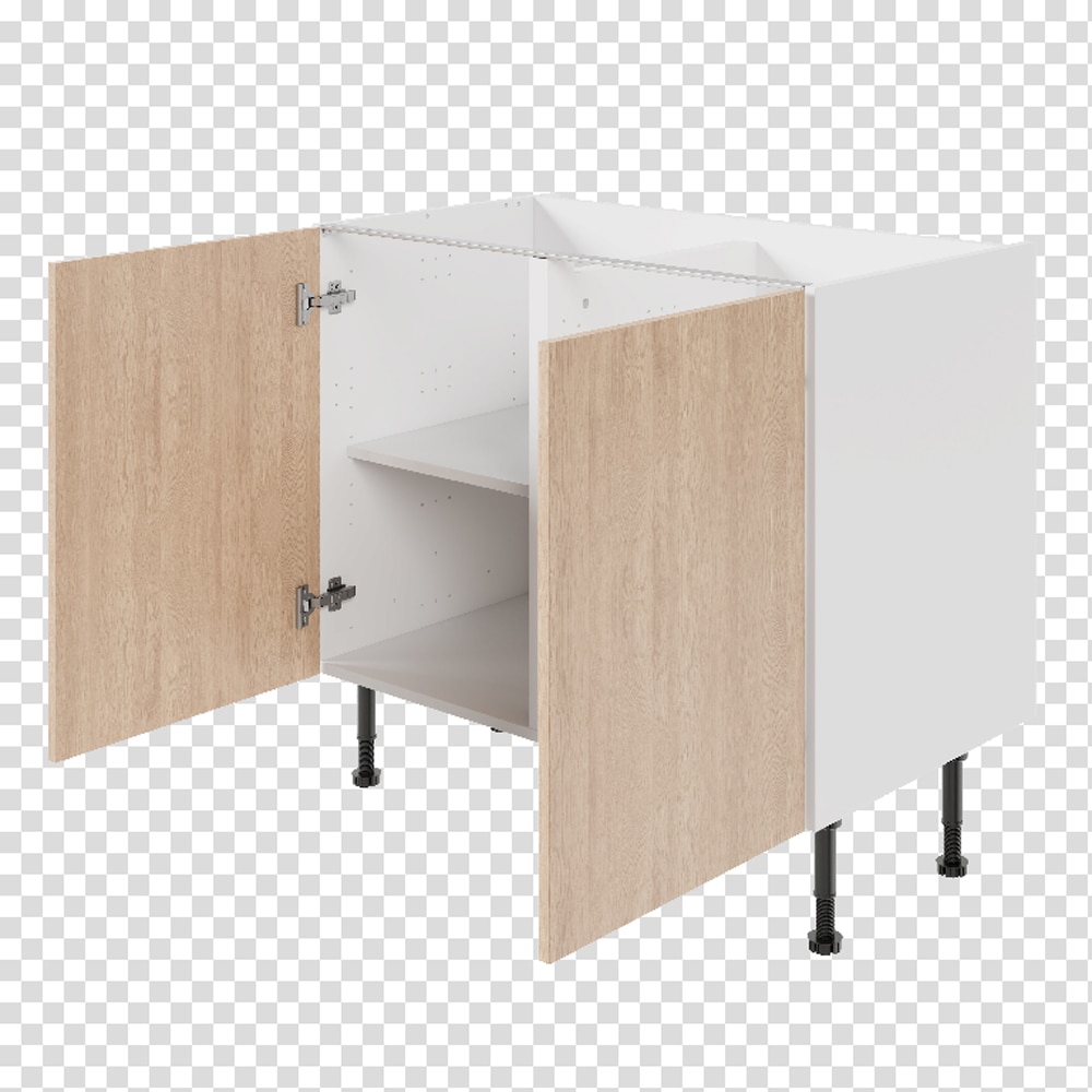 Front usa GOODHOME Chia, PAL, 49.7 x 71.5 x 1.8 cm, stejar mat