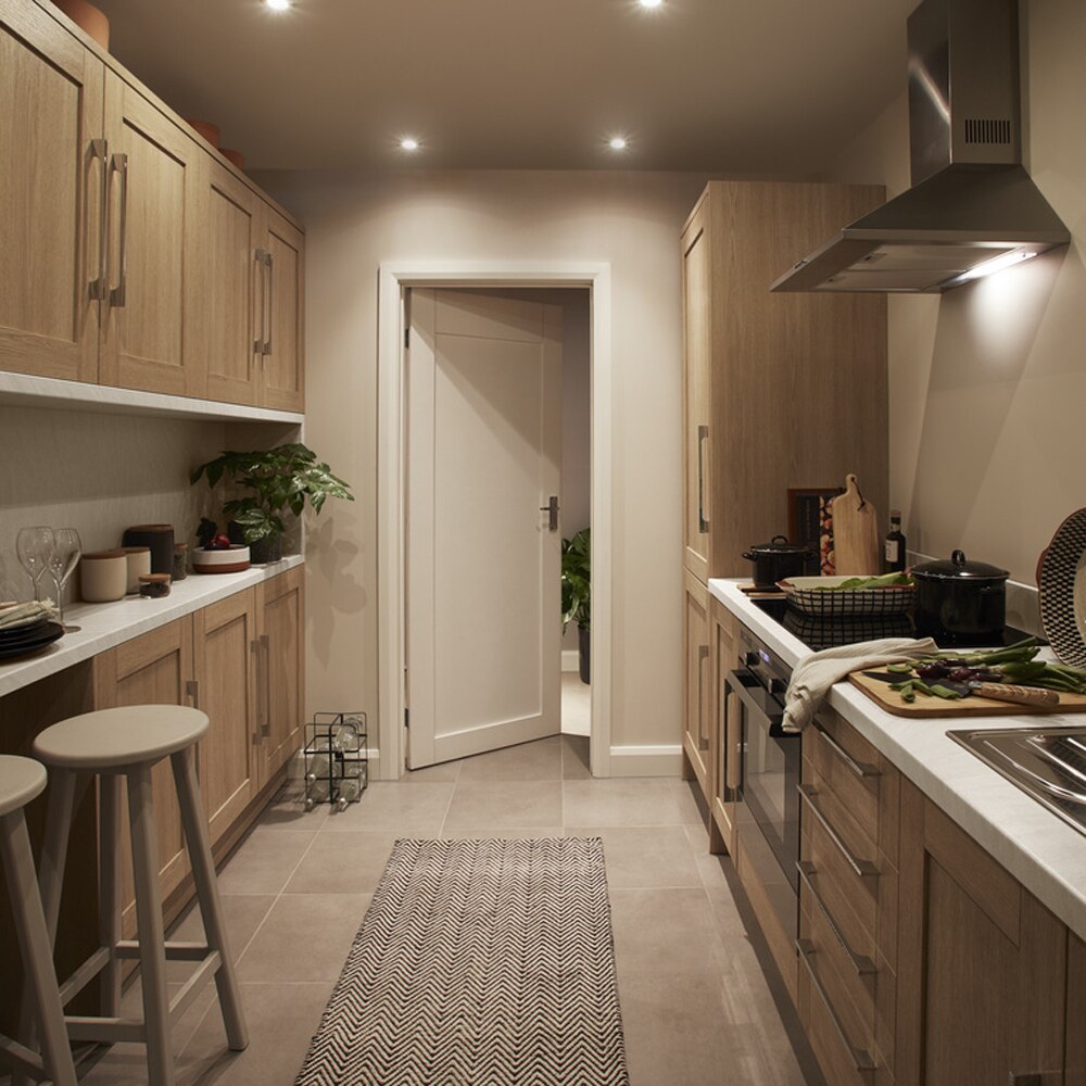 Front usa GOODHOME Alpinia, MDF, 60 x 68.7 cm, maro