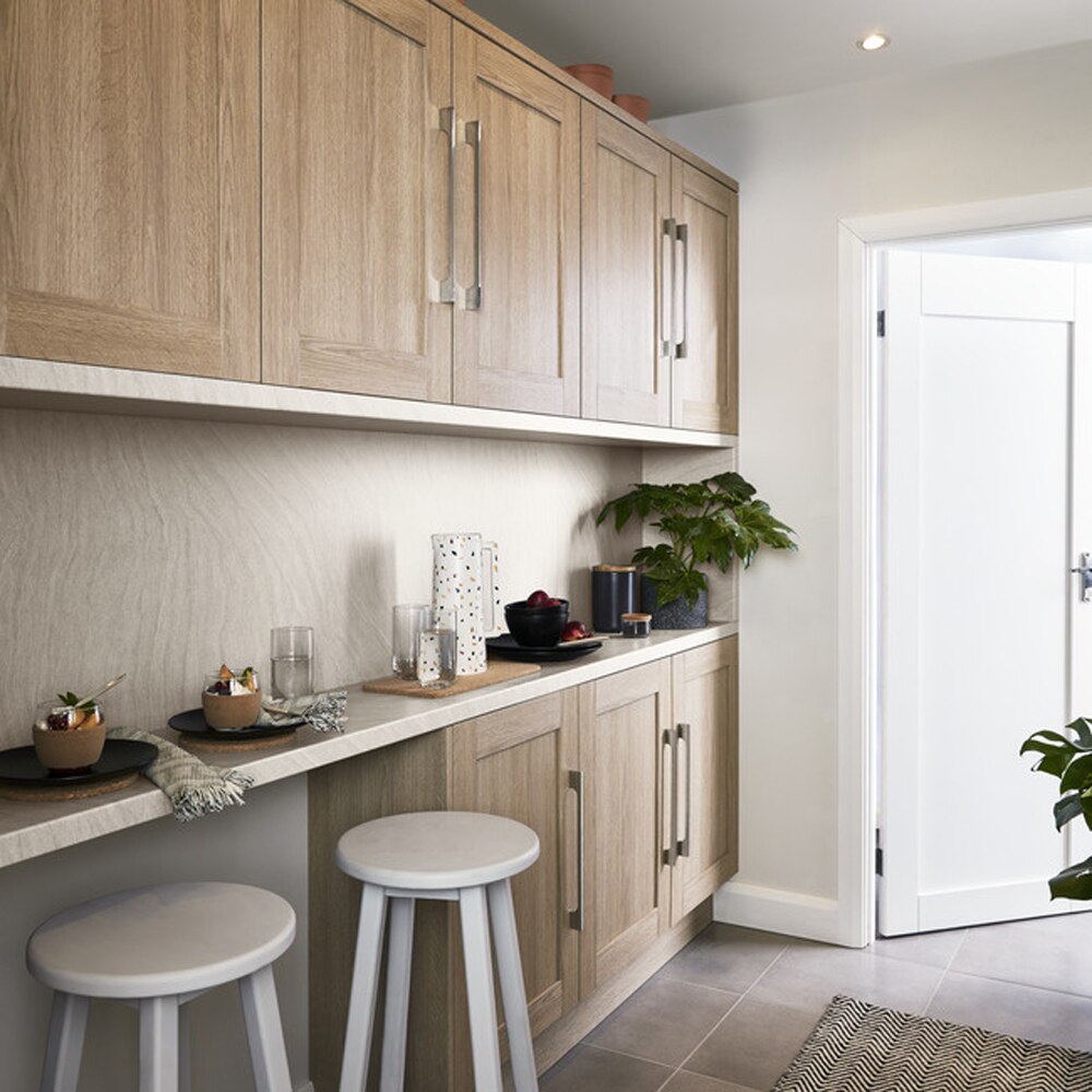 Front usa GOODHOME Alpinia, MDF, 60 x 68.7 cm, maro