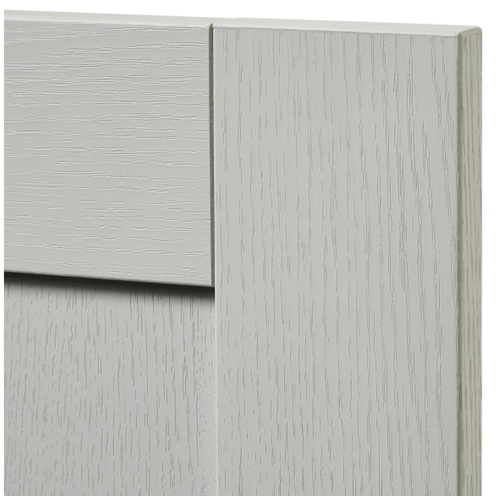 Front usa GOODHOME Alpinia, MDF, 39.7 x 71.5 x 1.8 cm, gri