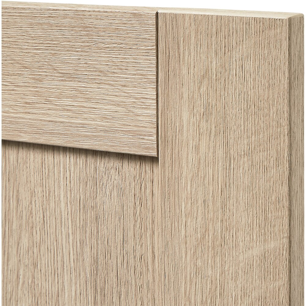 Front usa si sertar GOODHOME Alpinia, MDF, 49.7 x 71.5 x 1.8 cm, Stejar
