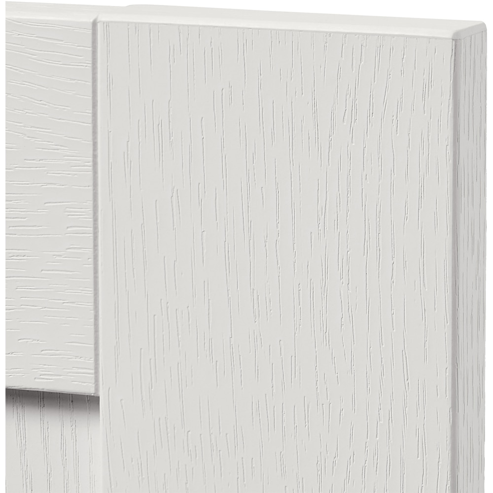 Front usa si sertar GOODHOME Alpinia, MDF, 59.7 x 71.5 x 1.8 cm, Alb