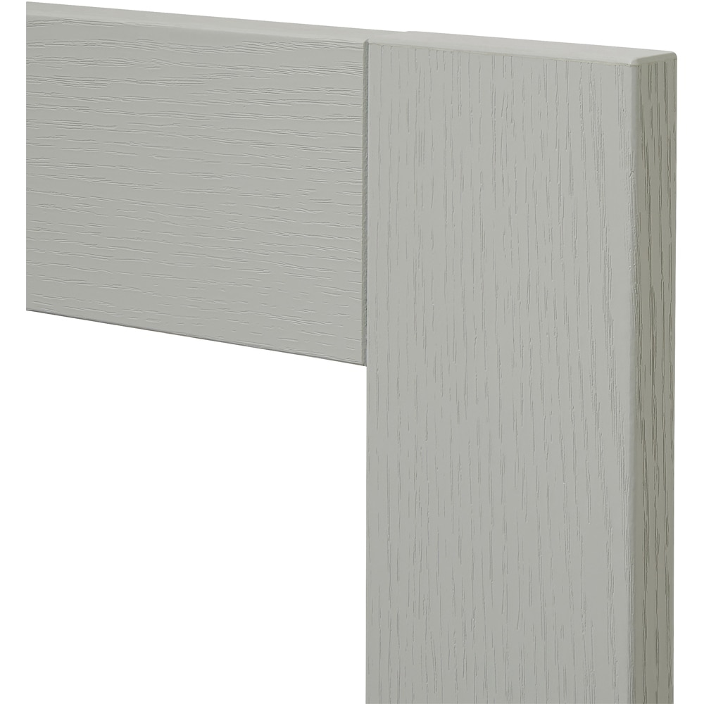 Front usa GOODHOME Alpinia, MDF,Sticla, 29.7 x 71.5 x 1.8 cm, Gri
