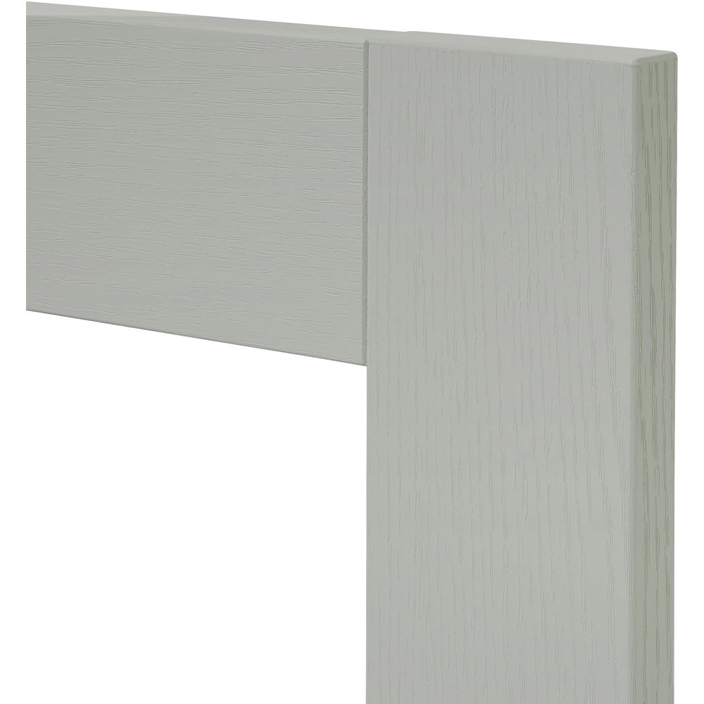 Front usa GOODHOME Alpinia, MDF, sticla, 49.7 x 71.5 x 1.8 cm, gri