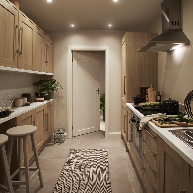 Front usa, 15 cm, maro, finisaj stejar  GoodHome Alpinia