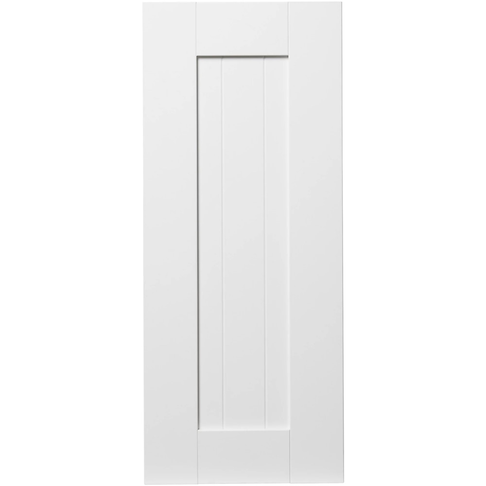 Front usa GOODHOME Alpinia, MDF, 29.7 x 71.5 x 1.8 cm, Alb
