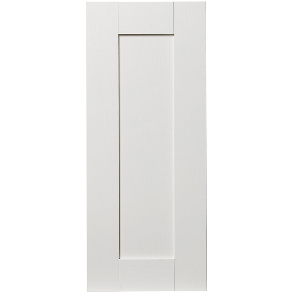 Front usa GOODHOME Alpinia, MDF, 29.7 x 71.5 x 1.8 cm, Alb