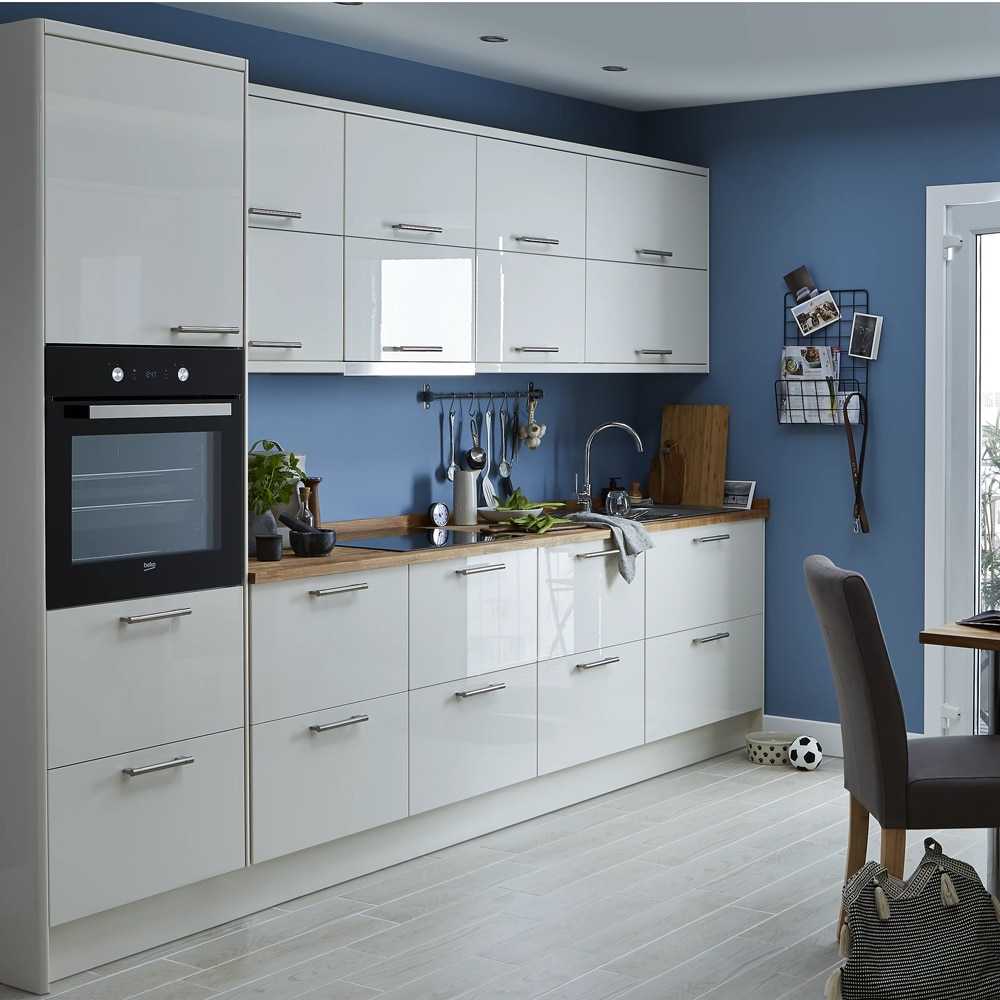 Front usa GOODHOME Stevia, MDF, 49.7 x 35.6 x 1.8 cm, Crem