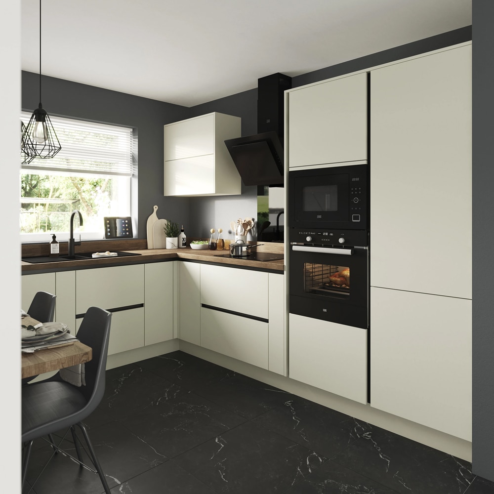 Front usa GOODHOME Stevia, MDF, 39.7 x 71.5 x 1.8 cm, Crem