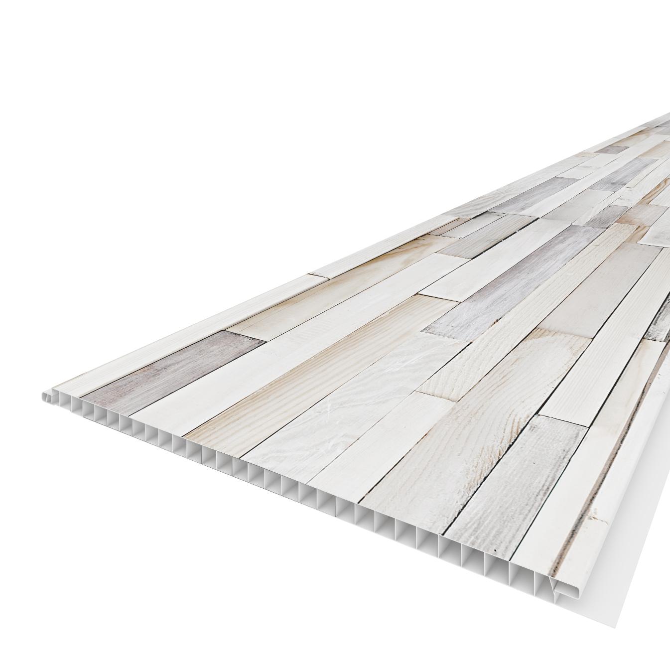Lambriu PVC, 265 x 25 cm x 8 mm, acoperire 2.65 mp  Fun Wood