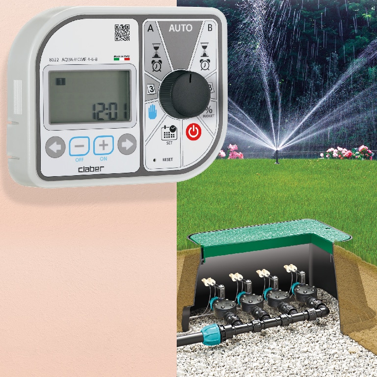 Timer Electronic, 23V • Claber, Aqua Home
