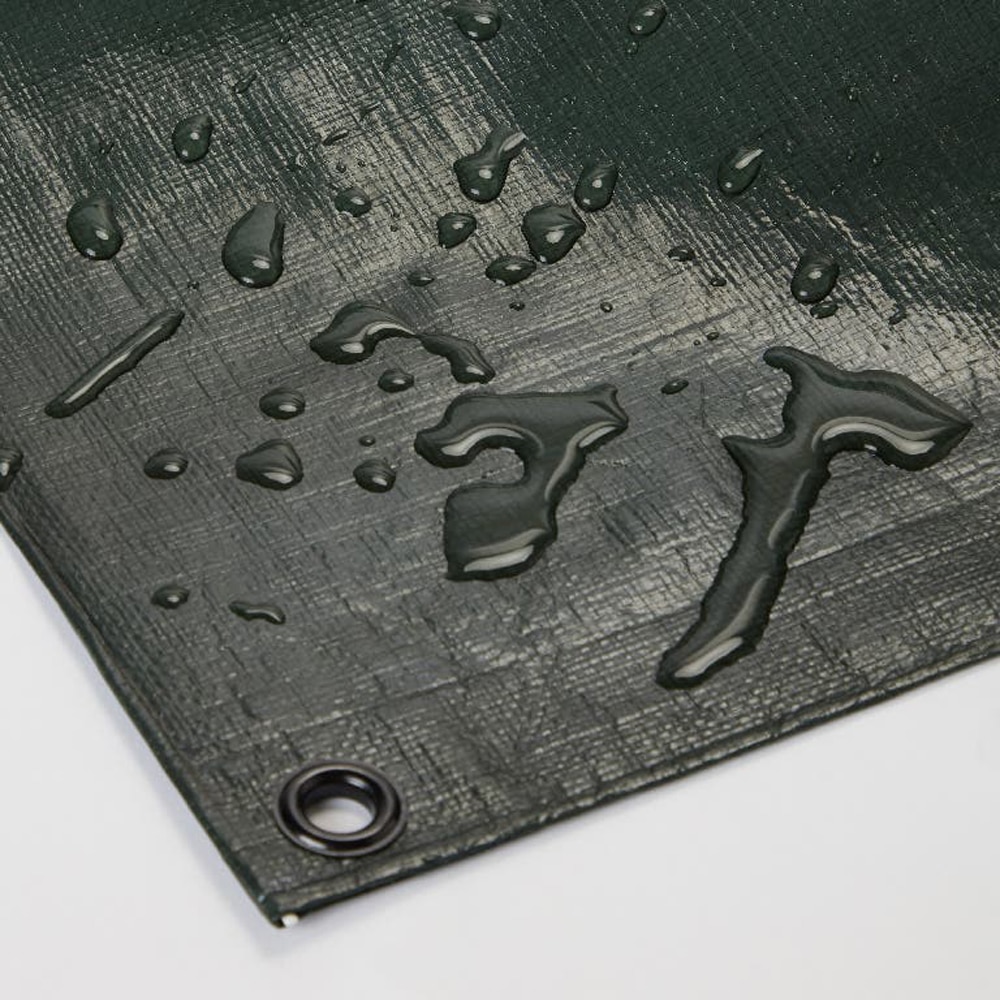 Prelata impermeabila rezistenta UV SITE, 500 x 800 cm, 40 mp, polietilena, verde