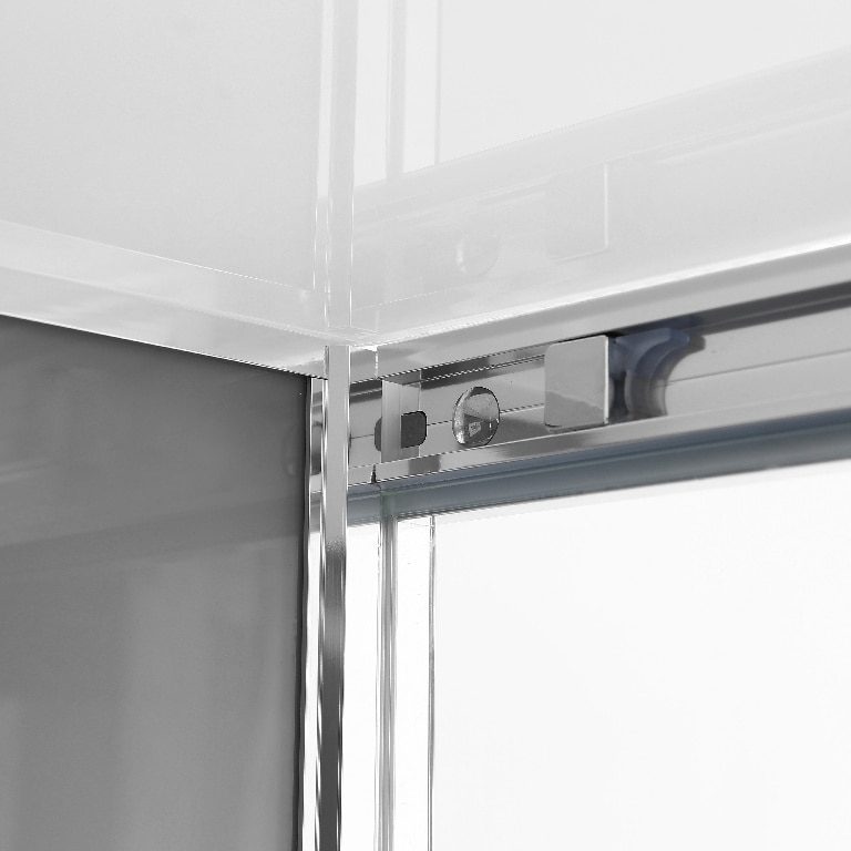 Cabina dus hidromasaj, joasa, semirotunda, 90 x 90 x 220 cm  GoodHome Beloya