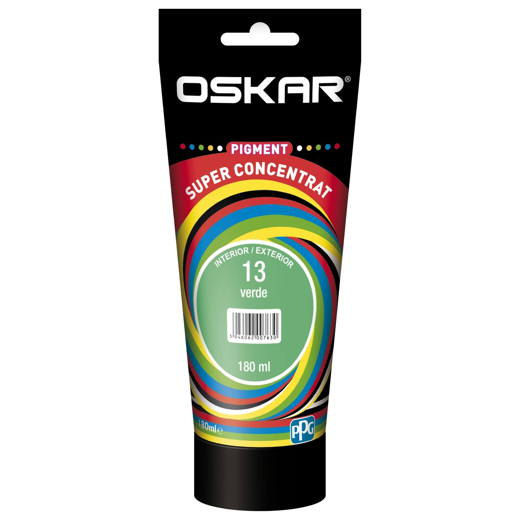 Colorant PPG Oskar 13, culoare verde, 180 ml 