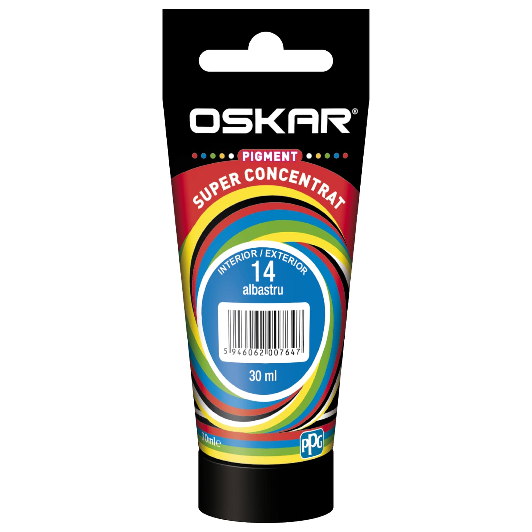 Colorant PPG Oskar 14, culoare albastru, 30 ml 