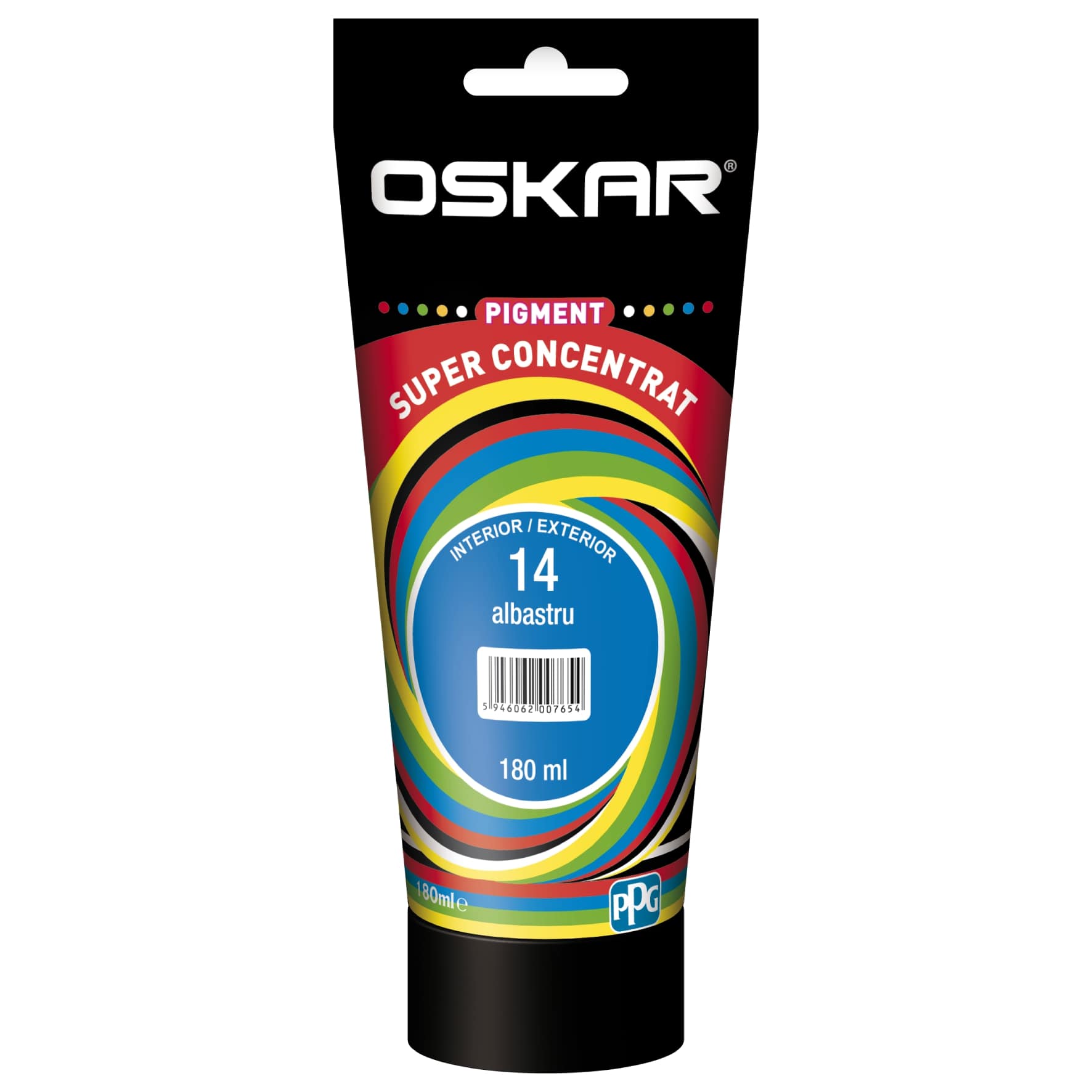 Colorant PPG Oskar 14, culoare albastru, 180 ml 