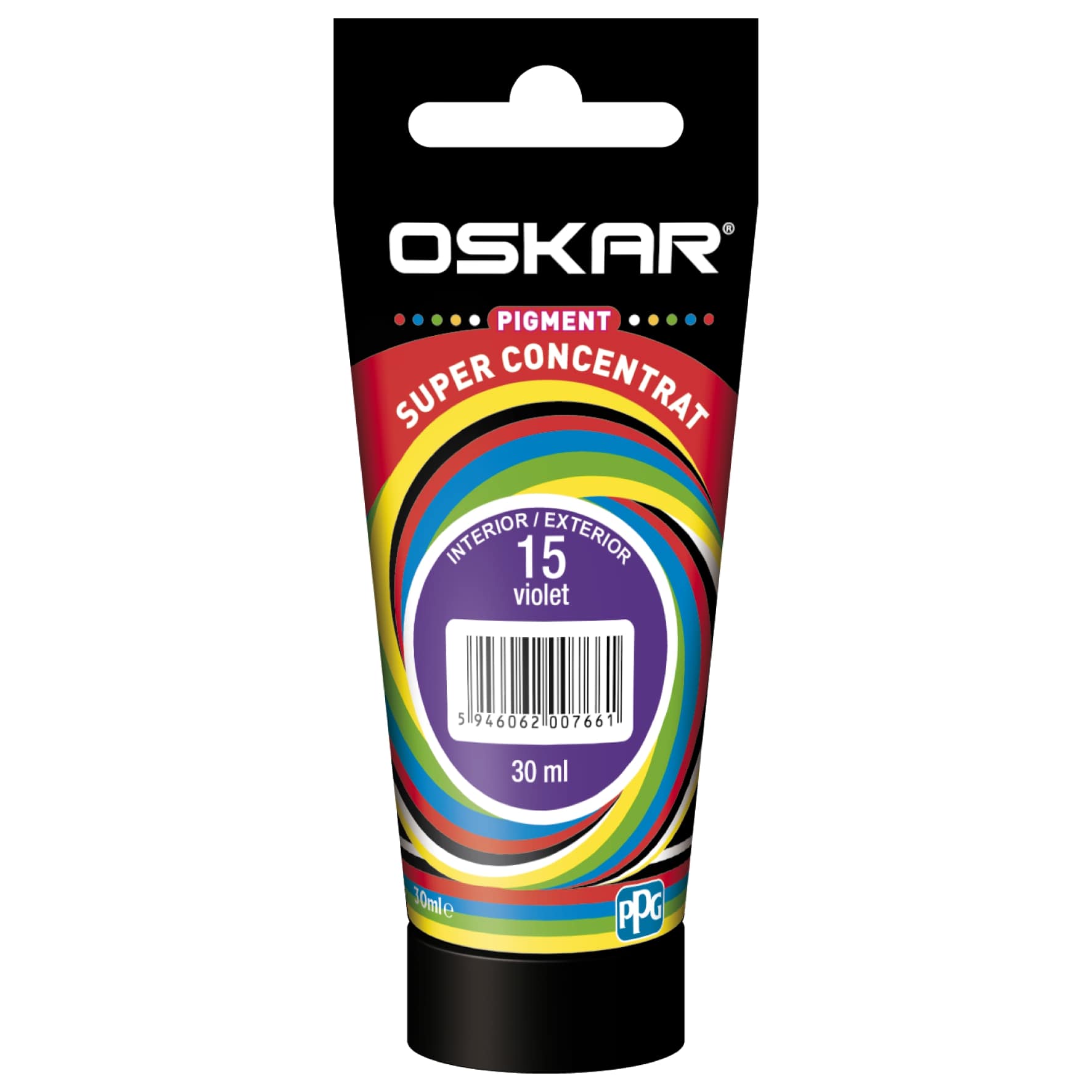 Colorant PPG Oskar 15, culoare violet, 30 ml 