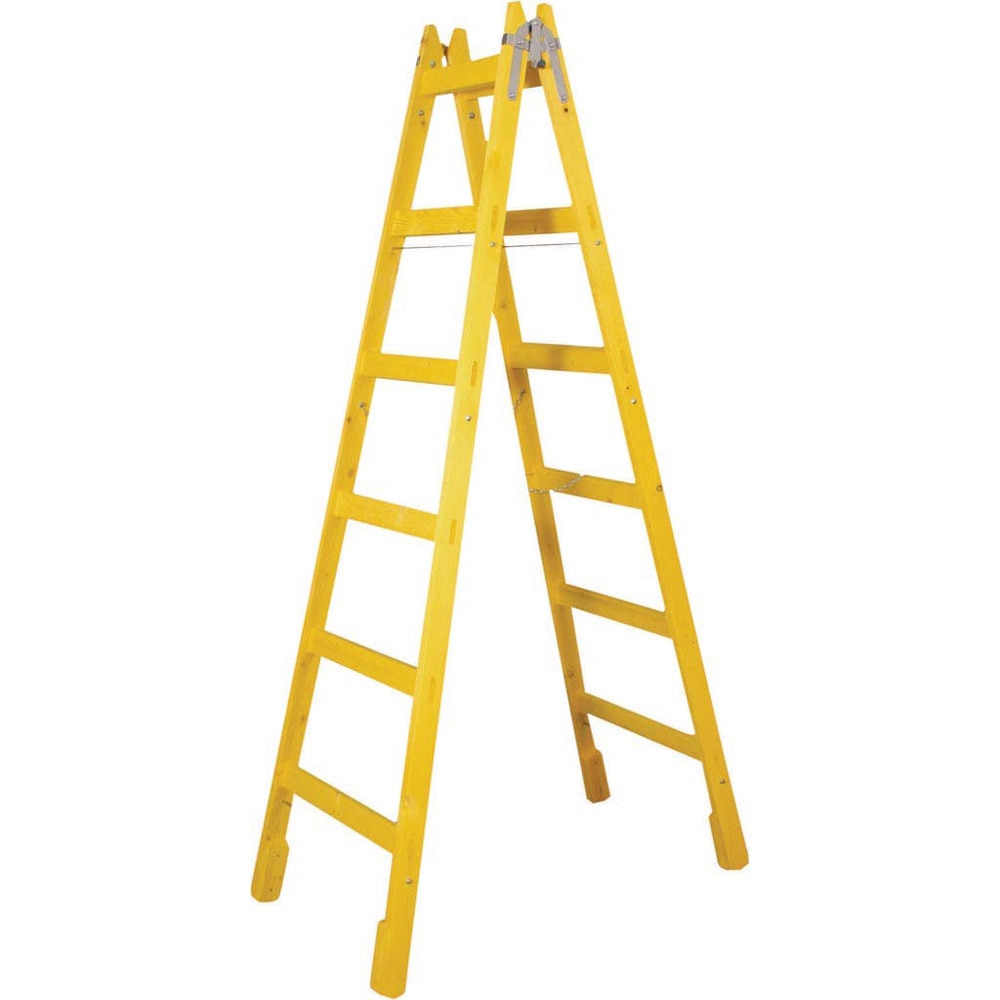 Scara pliabila Profil, 2 x 5 trepte, max 150 kg, lemn