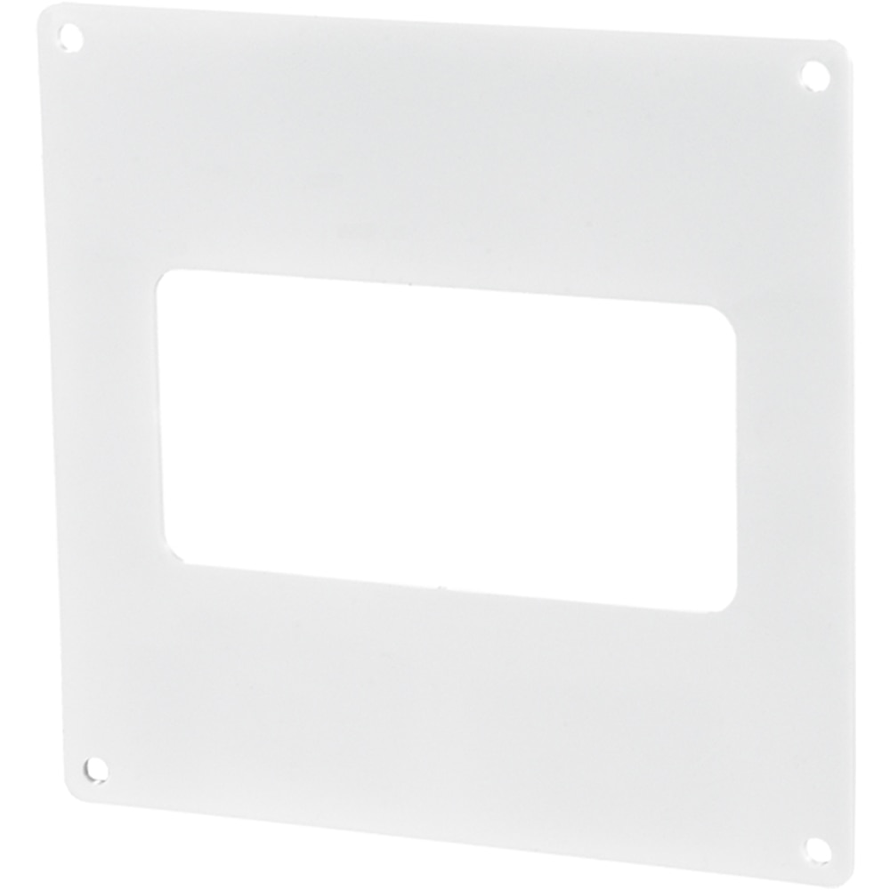 Placa fixare perete VENTS, PVC, 60x120 mm