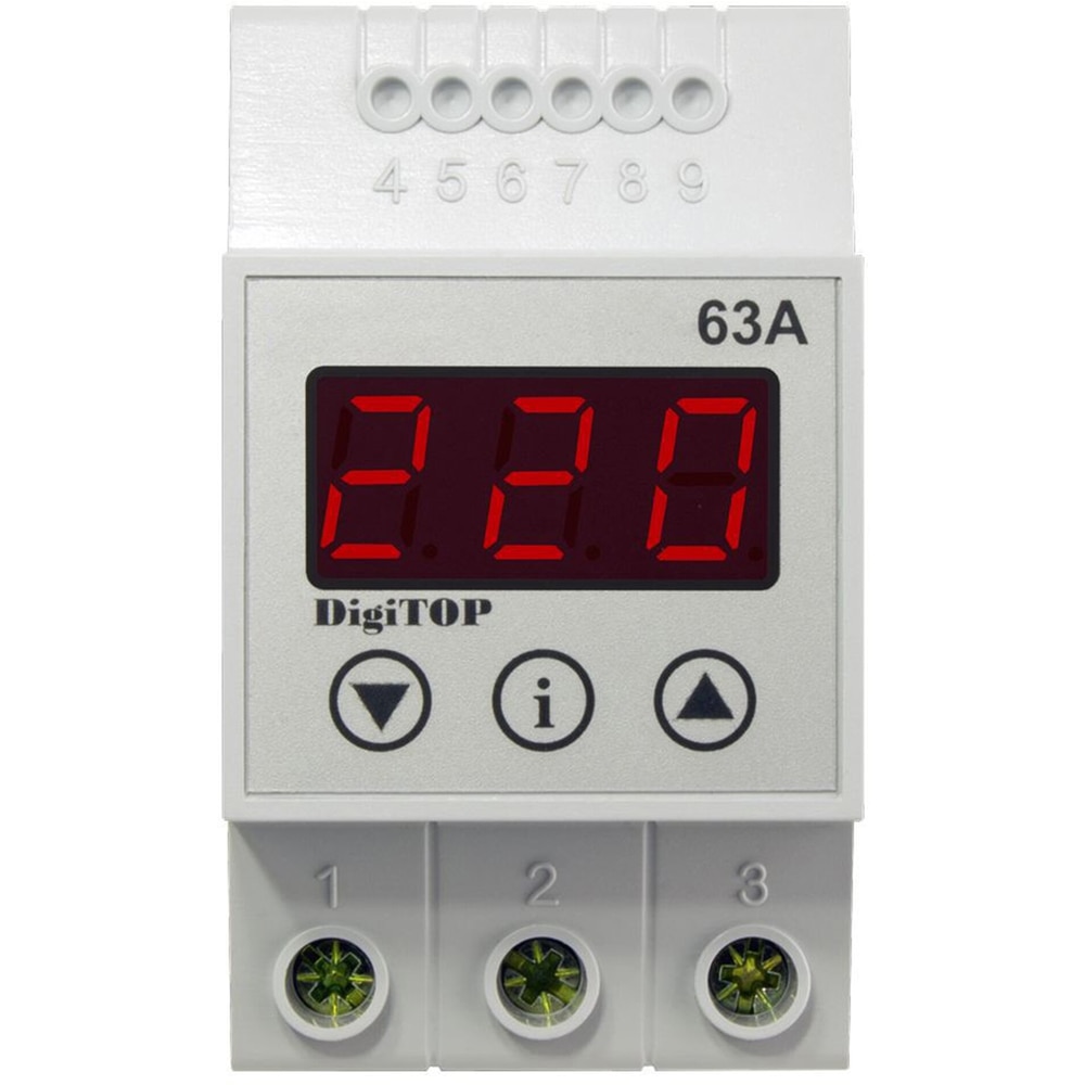 Releu protectie DIGITOP VP 63A, IP20, 80A