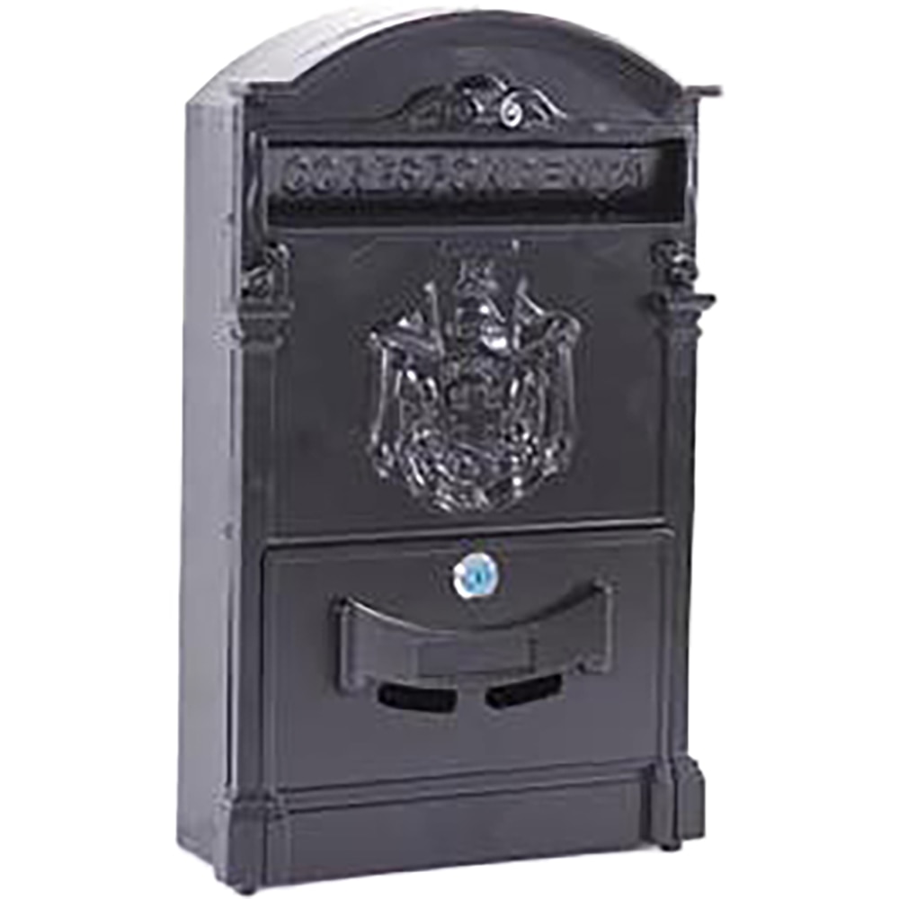 Cutie postala SITE, 25.5x41x9 cm, negru