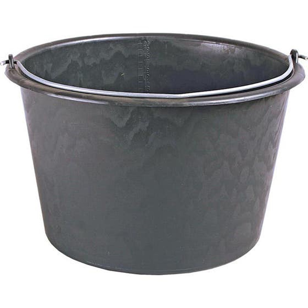 Galeata pentru mortar, capacitate 12 l, negru