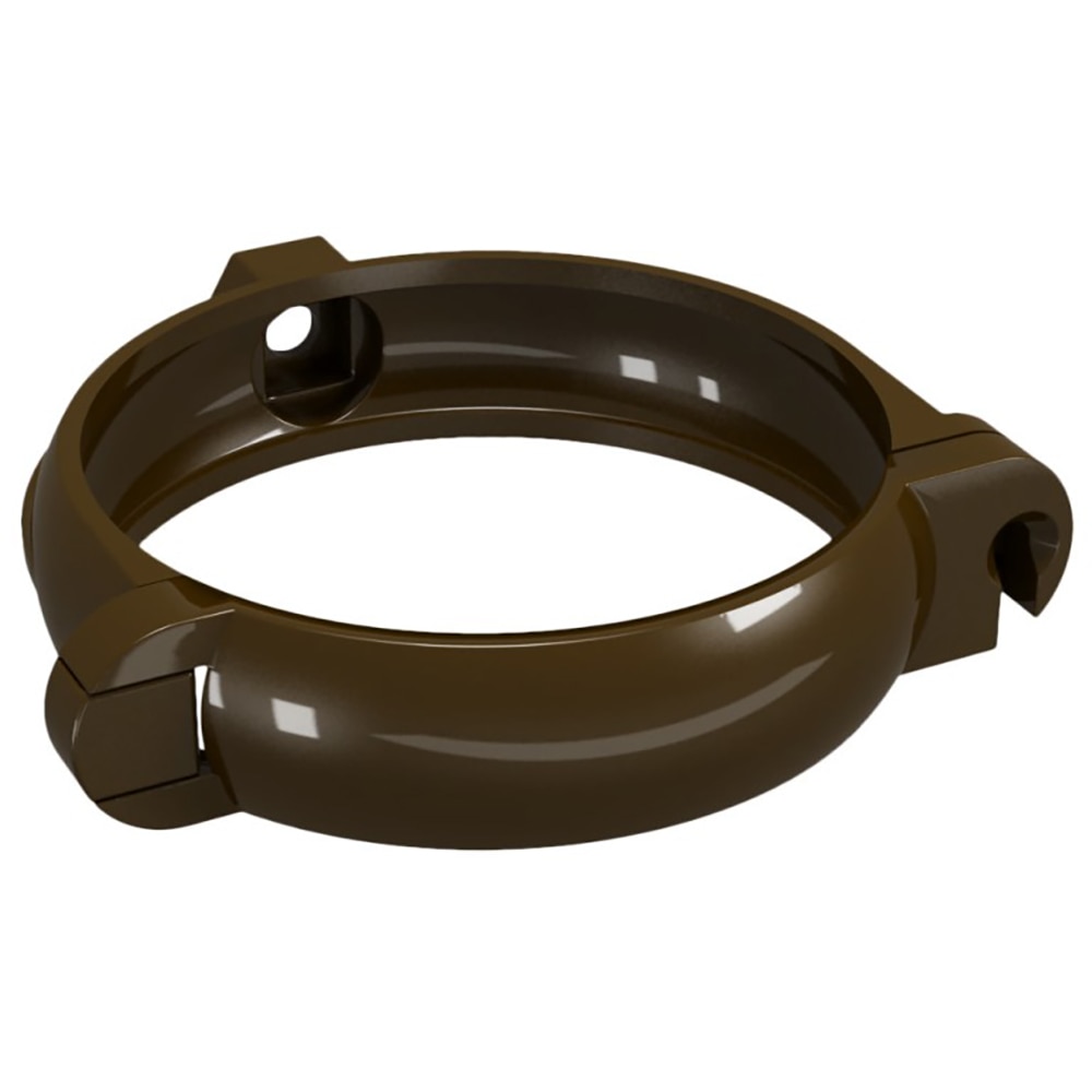 Colier burlan, din PVC, maro, diametru 80 mm_100859417