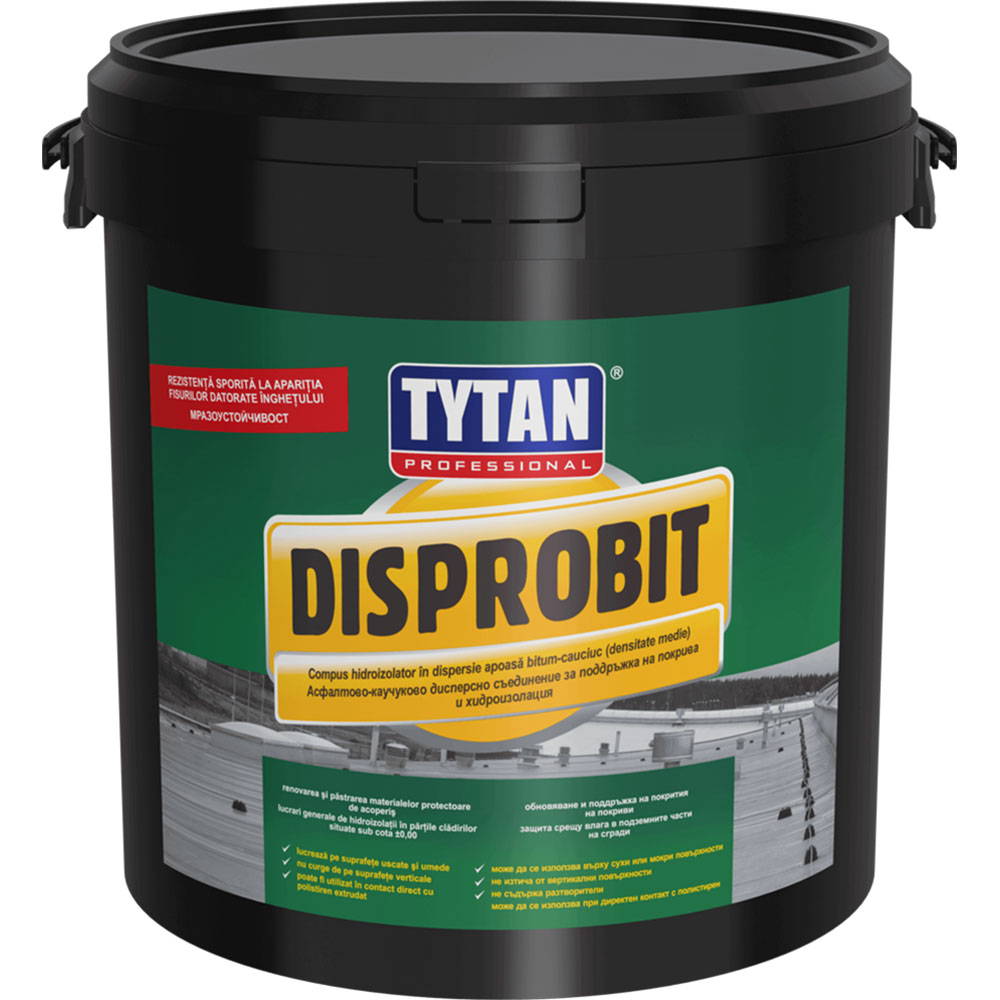 Compus bituminos disprobit TYTAN PROFESSIONAL, negru, 20 kg