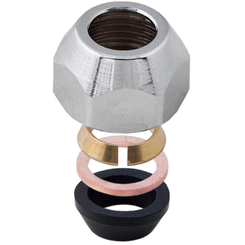 Conector pentru baterie monocomanda, 10 x 3/8 x 10, alama