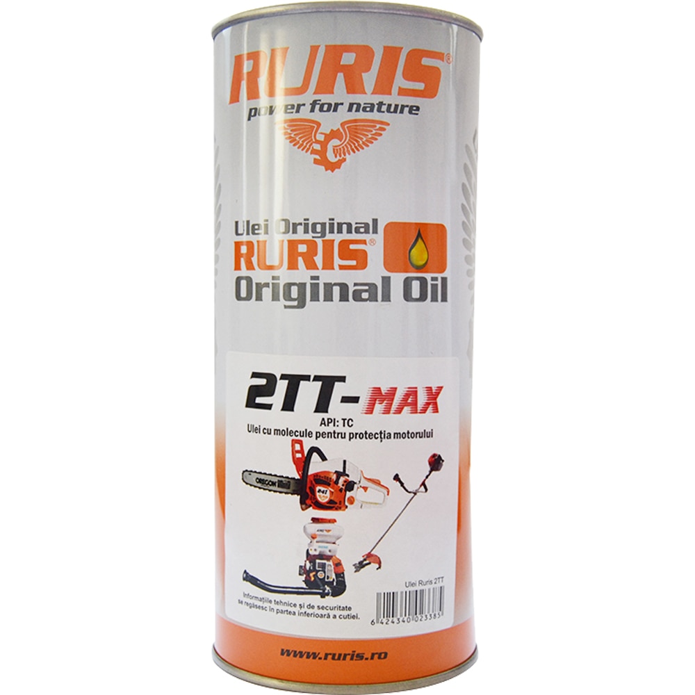 Ulei motor mineral Ruris 2TT-Max, 1l