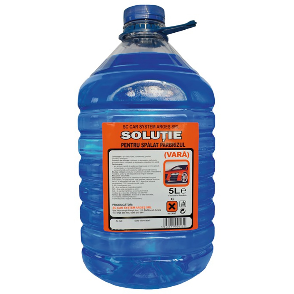 Solutie parbriz CAREUS, vara, 5L