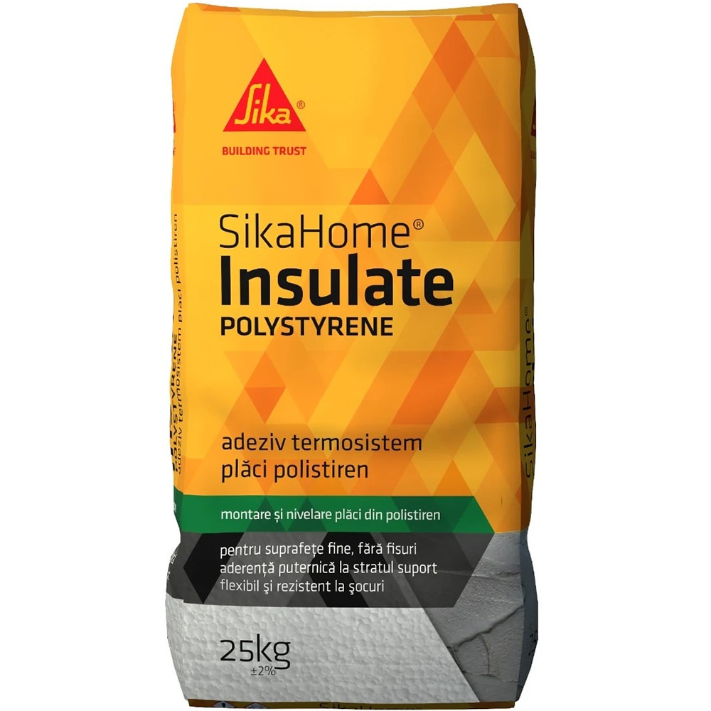 Adeziv polistiren SikaHome Insulate, 25 kg