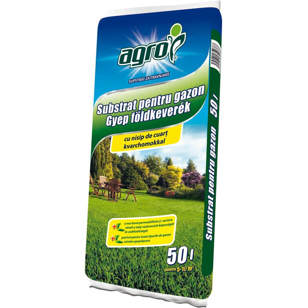 Substrat pentru gazon Agro Cs, 50 L
